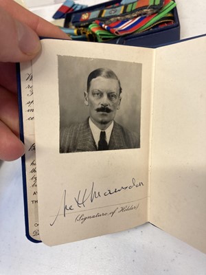 Lot 54 - Battle of Britain. Flight Lieutenant Maurice "Mark" Mounsdon, 56 Squadron