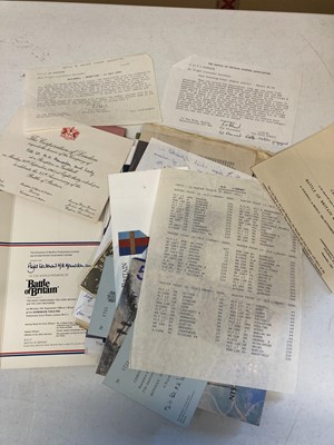 Lot 54 - Battle of Britain. Flight Lieutenant Maurice "Mark" Mounsdon, 56 Squadron