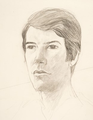 Lot 351 - Hockney (David, b.1937). Portrait of Martyn Thomas, circa 1970s