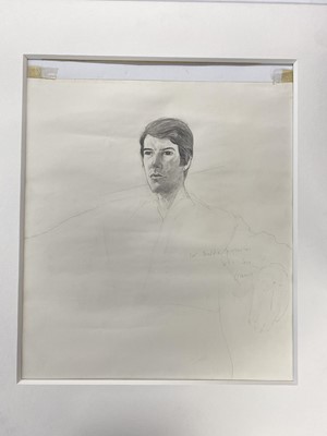 Lot 351 - Hockney (David, b.1937). Portrait of Martyn Thomas, circa 1970s