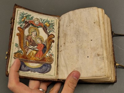 Lot 248 - Illuminated Book of Hours, on vellum, probably Northern France or Flanders, circa 1490-1500