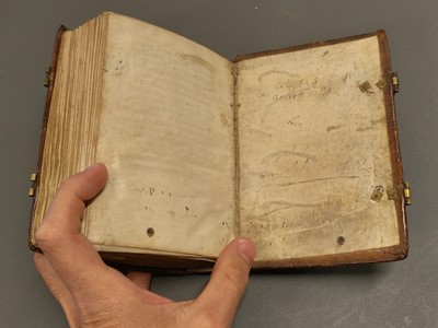 Lot 248 - Illuminated Book of Hours, on vellum, probably Northern France or Flanders, circa 1490-1500