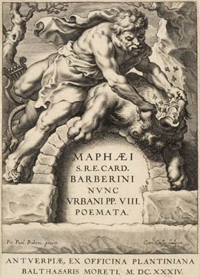 Lot 18 - Galle (Cornelis, 1576-1650). Barberini Poemata, 1634 & 5 others