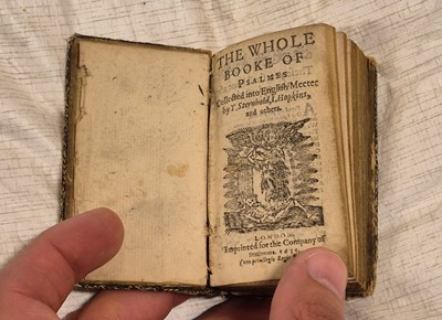 Lot 290 - Embroidered Binding. Whole Book of Psalmes collected into English Meeter, London: 1634