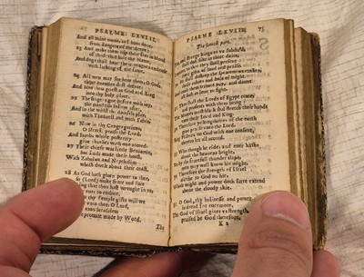 Lot 290 - Embroidered Binding. Whole Book of Psalmes collected into English Meeter, London: 1634