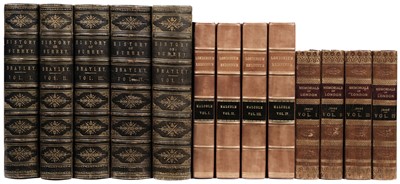 Lot 25 - Brayley (Edward Wedlake). A Topographical History of Surrey, 5 volumes, 1841