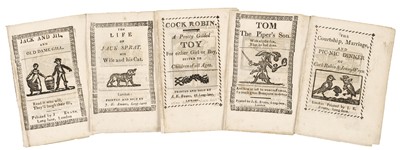 Lot 441 - Chapbooks - (Evans, John Edward, publisher). Five Chapbooks, circa 1825