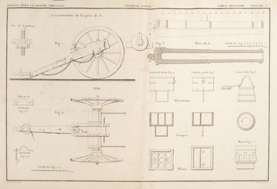 Lot 26 - Dupin (Charles). Voyages dans la Grande Bretagne, 3 parts, Paris: De Fain, 1825