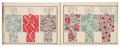 Lot 449 - Japanese. A kimono pattern book, circa 1890