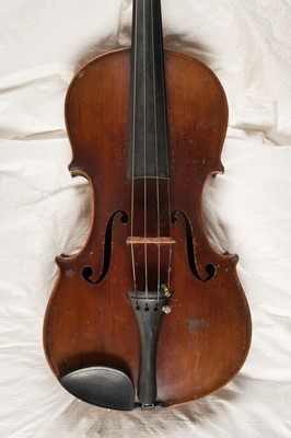 Lot 258 - Einstein’s Violin. A German violin formerly belonging to Albert Einstein, late 19th century