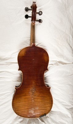 Lot 258 - Einstein’s Violin. A German violin formerly belonging to Albert Einstein, late 19th century
