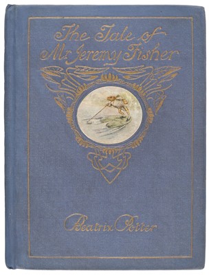 Lot 39 - Potter (Beatrix). The Tale of Mr. Jeremy Fisher, 1st deluxe edition, inscribed by Beatrix Potter