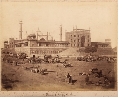 Lot 28 - India. An album containing 50 mounted albumen print photographs, late 19th century
