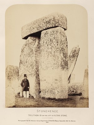 Lot 31 - James (Henry). Plans and Photographs of Stonehenge, and of Turusachan in the Island of Lewis...