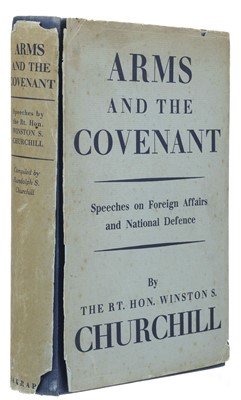 Lot 40 - Churchill (Winston S.). Arms and the Covenant, 1st edition, 1938