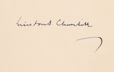 Lot 39 - Churchill (Winston S.). A History of the English-Speaking Peoples, 4 volumes, one signed
