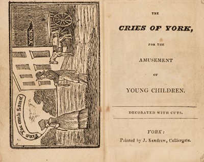 Lot 437 - Chapbooks. A collection of chapbooks, York: J. Kendrew, early 19th century