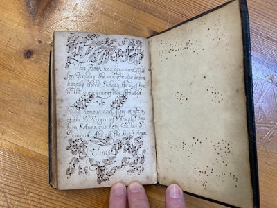 Lot 232 - Howard (Elizabeth Dominica). Manuscript volume of Roman Catholic prayers and devotions, 1698
