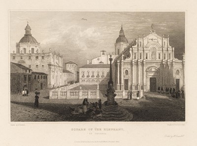 Lot 9 - De Wint (Peter and Light, Major William). Sicilian Scenery from Drawings..., 1823