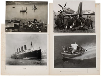 Lot 8 - Aviation photographs. RAF and USAAF black and white press photographs, circa 1950-1980s