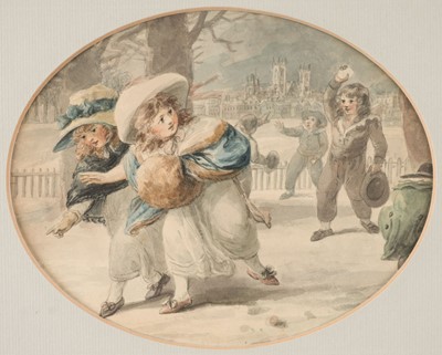 Lot 37 - Hamilton (William, 1751-1801). Winter Amusement & Summer Amusement, circa 1780