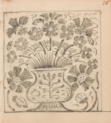 Lot 165 - De Morgan (William, 1839-1917). A small sketchbook of drawings