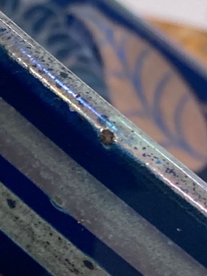 Lot 534 - De Morgan (William, 1839-1917). A late Fulham period Sunset and Moonlight Suite triple-lustre dish