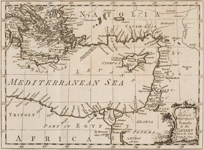 Lot 19 - Hasselquist (Frederick). Voyages and Travels in the Levant, 1st English edition, 1766