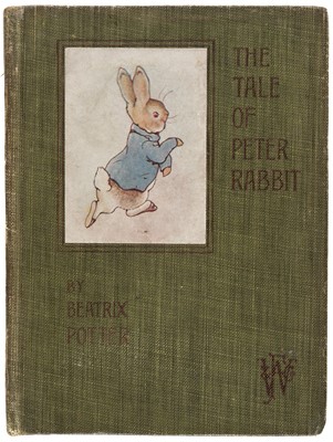 Lot 9 - Potter (Beatrix). The Tale of Peter Rabbit, 1st deluxe edition, 1902
