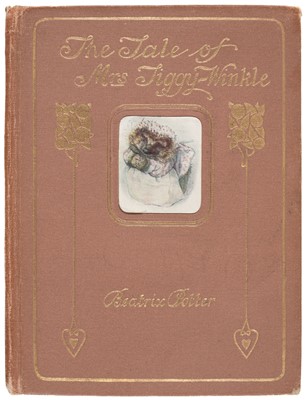 Lot 32 - Potter (Beatrix). The Tale of Mrs. Tiggy-Winkle, 1st deluxe edition, 1905