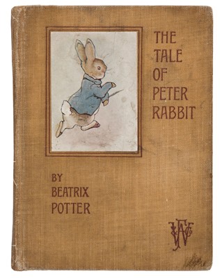 Lot 10 - Potter (Beatrix). The Tale of Peter Rabbit, 1st deluxe edition, 1902