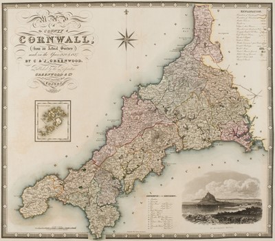 Lot 15 - Greenwood (C. & J.). Atlas of the Counties of England..., 1834