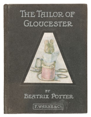 Lot 16 - Potter (Beatrix). The Tailor of Gloucester, 1st trade edition, 1903