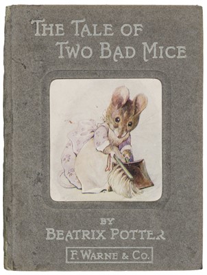 Lot 27 - Potter (Beatrix). The Tale of Two Bad Mice, 1st edition, 1904
