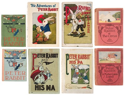 Lot 25 - Potter (Beatrix). The Tale of Peter Rabbit, 1st pirated American edition, 1904
