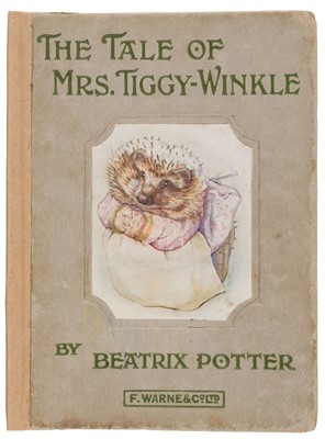 Lot 30 - Potter (Beatrix). The Tale of Mrs. Tiggy-Winkle, circa 1930, signed