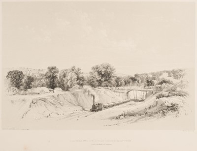 Lot 33 - Bourne (J.C.). Drawings of the London and Birmingham Railway..., 1839