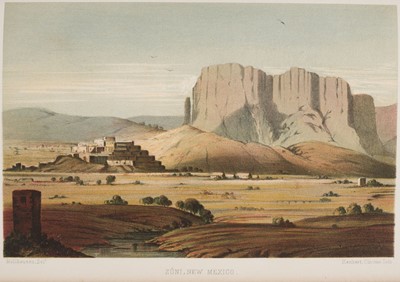 Lot 18 - Mollhausen (Heinrich Baldwin). Diary of a Journey from the Mississippi..., 1858