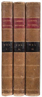 Lot 39 - Camden (William). Britannia: or a Chorographical Description..., Enlarged by Richard Gough, 1789