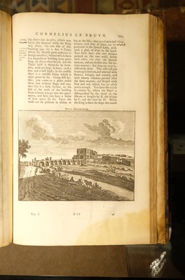 Lot 15 - Le Bruyn (Cornelius). Travels into Muscovy, 2 volumes, 1st edition in English, 1737