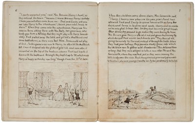 Lot 353 - Manuscript. The Birthday, or, Harry Somerville. With Eight Illustrations, Ballylin, 1842