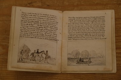Lot 353 - Manuscript. The Birthday, or, Harry Somerville. With Eight Illustrations, Ballylin, 1842