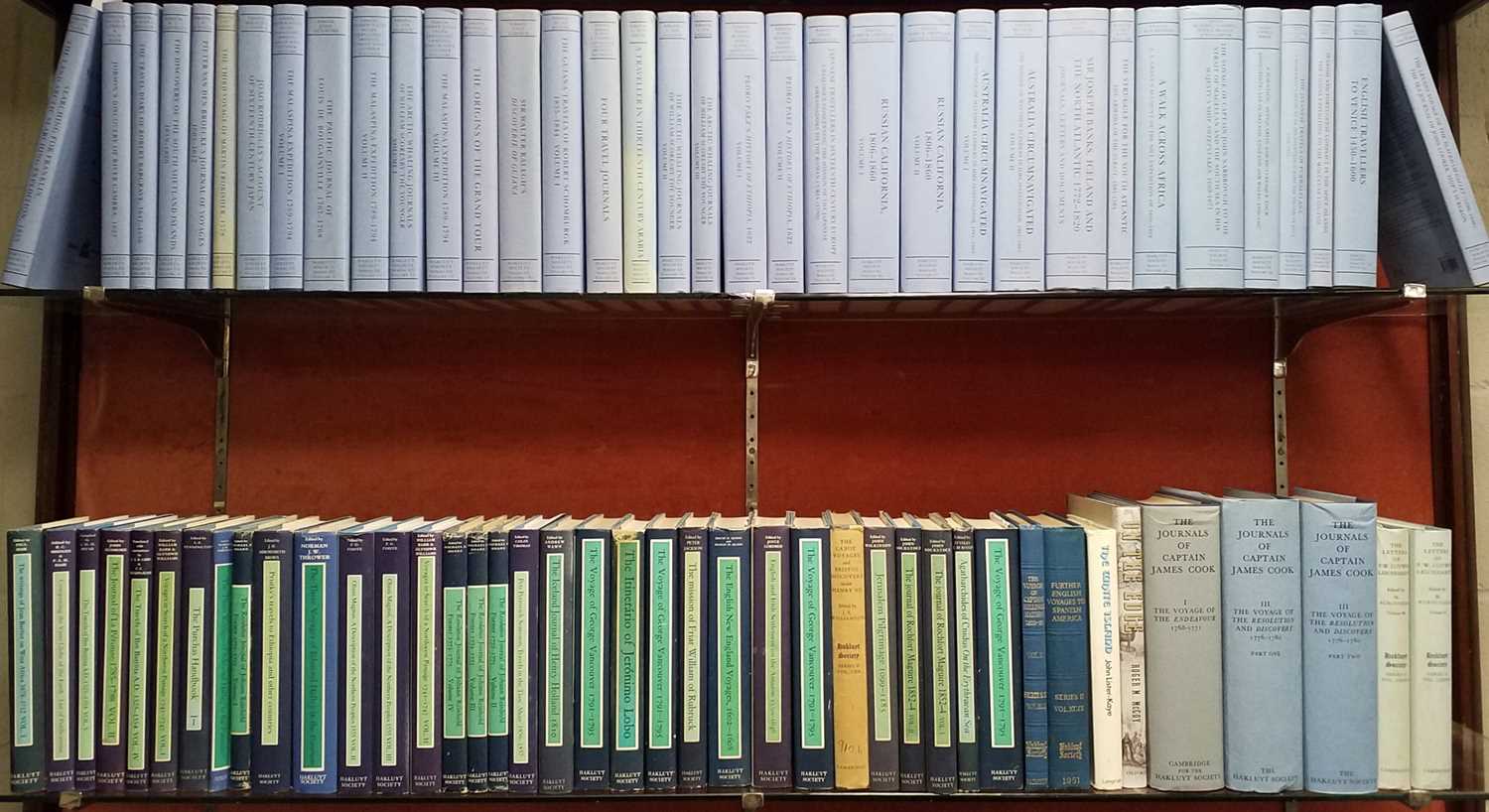 Lot 12 - Hakluyt Society. The Journals of Captain James Cook, 1768-1771..., and others
