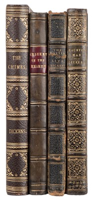 Lot 376 - Dickens (Charles). A set of 4 Christmas Books, 1st edition, 1845-48