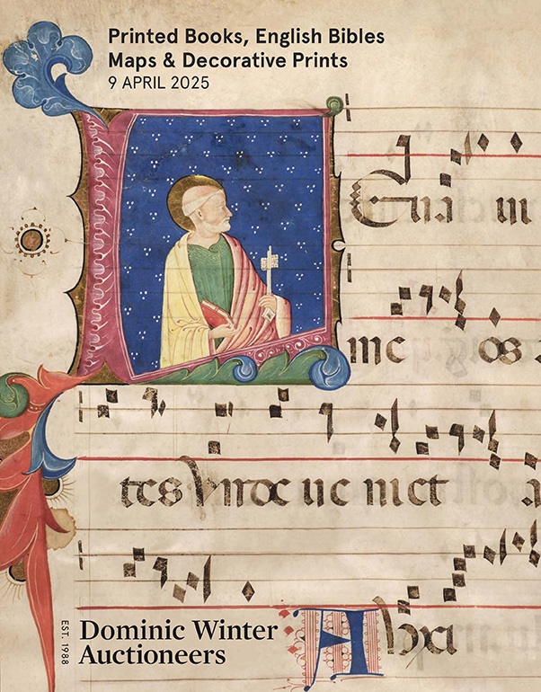 Printed Books, English Bibles, Maps & Decorative Prints