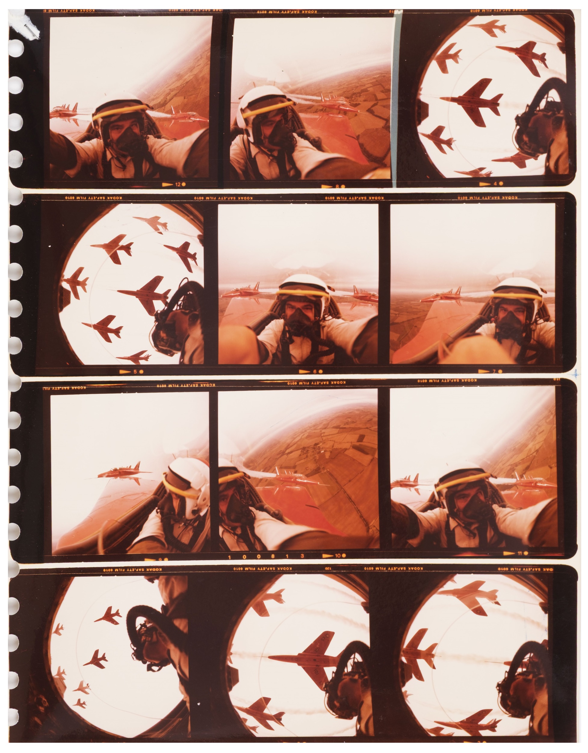 Aircraft photography negatives taken by Arthur Gibson.